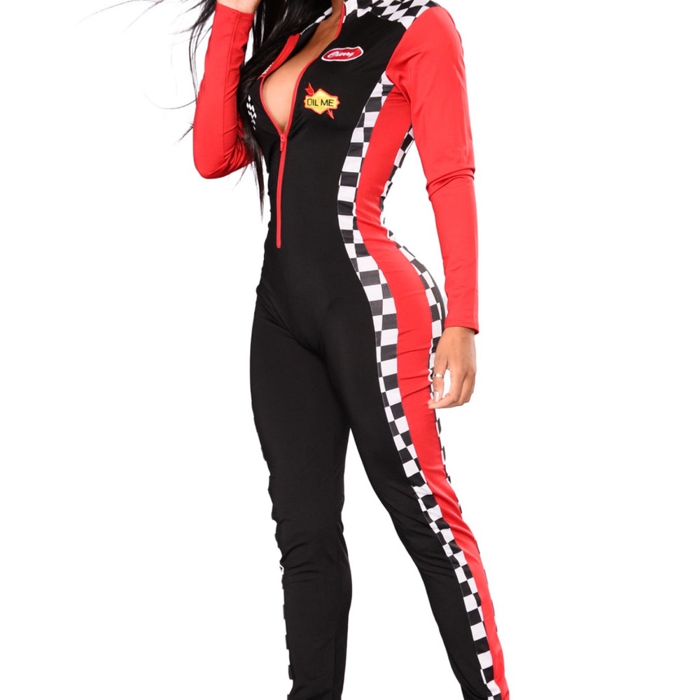 3 pc Race Car Driver XS/S costume